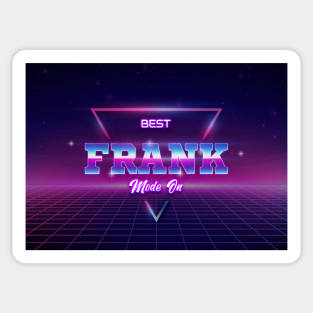 Best Frank Name Sticker